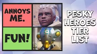 Ranking Annoying Heroes To Fight In Overwatch 2