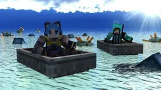 Minecraft Manhunt Ama 1.14.2 de 3 avcıya karşı
