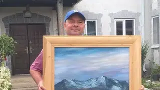 Гора Оштен !!!  Картина маслом  !!!
