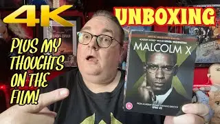 Malcolm X 4k Blu-ray Unboxing plus my thoughts on the film @IconFilm