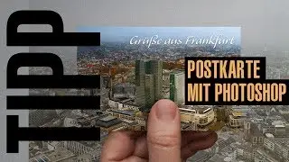 Postkarte aus einem flauen Bild erstellen