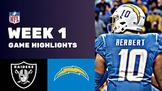 Raiders vs. Chargers Week 1 NFL Game Highlights