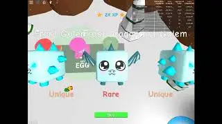 Trying To Get King SnowMan [🚨 UPDATE 35 🚨] Bubble Gum Simulator Pt.2