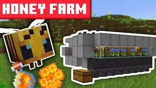 Minecraft Honey Farm 1.21.11 - 26.1+ - BEST DESIGN