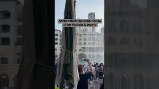 DUBAI MALL KI AFTER BAARISH VIBE #dubaimall #dubai #tranding #viral #trending