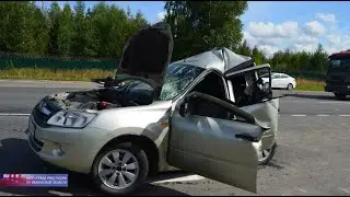 ДТП Скания столкновения с учебным автомобилем «ВАЗ – 219050