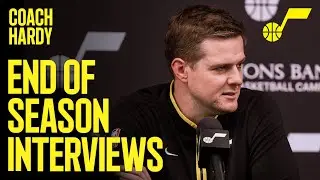 Coach Will Hardy: End of Season Interview 🎙 | UTAH JAZZ