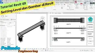 Tutorial Revit 69 Setting Gambar dan Level Jembatan di Revit