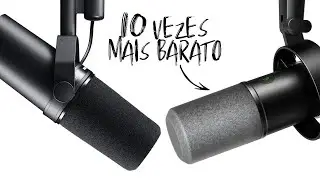 Comparando o FIFINE K688 com o Microfone MAIS FAMOSO do Mundo (SHURE SM7B)