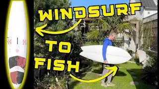 What to do with your old surfboard? | Upcycling windsurfboard into brand new fish | Part 1