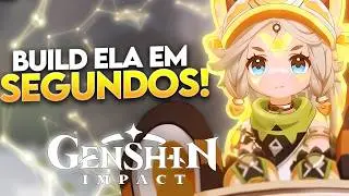Você PRECISA Da KACHINA!! Build Super Fácil Em 10 MINUTOS! Dps & Suporte | Genshin impact NATLAN