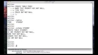 How to Delete Tables in SQLite