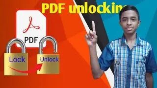 How to unlock pdf | malayalam |2022 | NIBIN TECHY