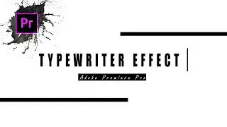 Cara Buat Efek Mengetik ( typewriter effect ) Adobe Premiere Pro