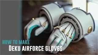 HOW TO MAKE DEKU GLOVES // AIRFORCE GLOVES // MY HERO ACADEMIA
