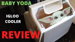Baby Yoda Igloo Mini 4qt. Cooler Review