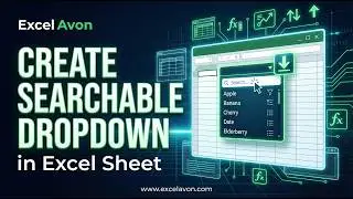 How to make Searchable Dropdown in Userform using Excel VBA