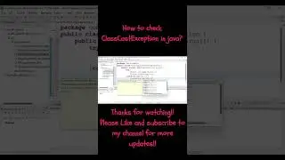 ClassCastException checking by using java