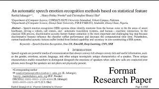 How to format research paper in Word [Download Template]