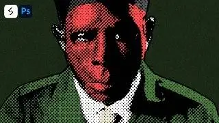 How to Create a Comic Book Halftone in Photoshop