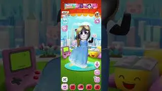 My talking angela new supper Monday so funny meant short youtube short video sleep time