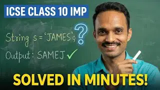 replace first and last character of string | string in java | icse java | semester2 | computer