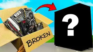 Can You Build a Working PC Using Only Broken Parts?!