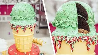 Ice Cream Cakes with a TWIST! | How To Cake It with Yolanda Gampp