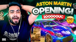 MAXED 2,00,000 UC MEGA ASTON MARTIN MASTERPIECE OPENING - BGMI 8bit MAMBA