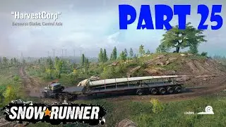 SnowRunner - BELOZERSK GLADES, CENTRAL ASIA - SEASON 8 - PART 25 #snowrunner  #season8 #truck