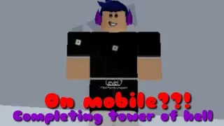Trying to reach the top in tower of hell | Finally did it??