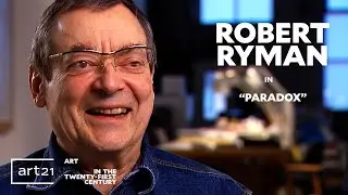 Robert Ryman in 