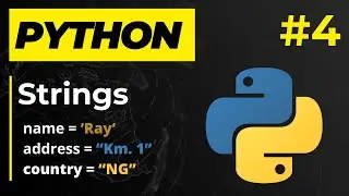 Python String Data Type - Learn Python Series 04