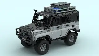 LEGO Technic off-roader UAZ 3151 [MOC] BUILDING INSTRUCTIONS AVAILABLE