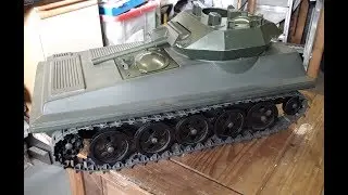 Action Man Scorpion Tank. 1/6th scale kitbash complete build.