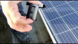 התקנת סולאר סיפון על פאנל סולארי - Solar Siphon - שומר על הפאנלים הסולאריים שלכם יבשים ונקיים