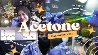 VIDEO EKSPERIMEN || 3 EKSPERIMEN DENGAN ASETON