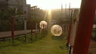 Land Zorbing - Della's Adventure park