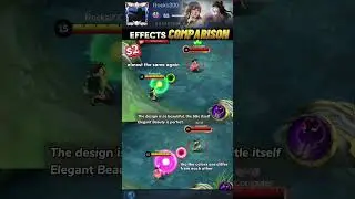 Guinevere Elegant Beauty ELITE vs. Lotus STARLIGHT Comparison | Mobile Legends Bang Bang