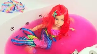 Алиса как русалочка. Распаковка маджики - русалочки