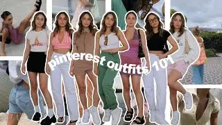 recreating trendy pinterest outfits!!