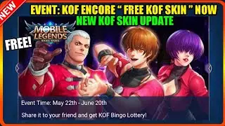 EVENT! 3RD BATCH KOF ENCORE ALDOUS NEW KOF FREE SKIN IN MOBILE LEGENDS