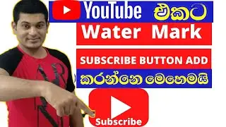 How To Add a Youtube Subscribe Button Watermark to Your Videos