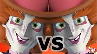 Mad Hatter vs Mad Hatter sarlacc pit arena fight Disney Infinity toy box