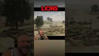 Lion Invasion At Beecher’s Hope in RDR2 