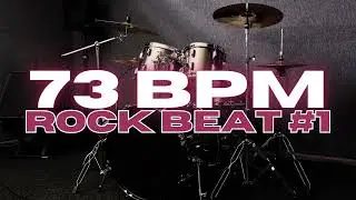 73 BPM - Rock Drum Beat - Loop 1