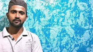 How to Create Dapple Effect/Design  || RoyalePlay asianpaints ||  Wall Texture