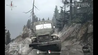 Mudrunner American Wilds - Extremely climbing with C-375 truck (ROADTRIP MAP)