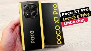 Poco X7 Pro Unboxing | Launch date in india | poco X7 pro price in india, review full details
