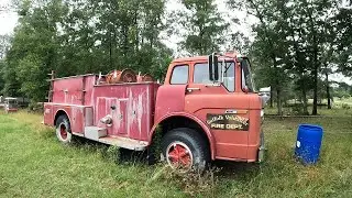 Will The 50 Year Old Fire Truck Start?
